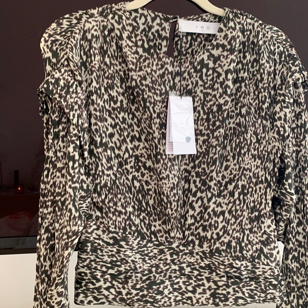 100% silk blouse